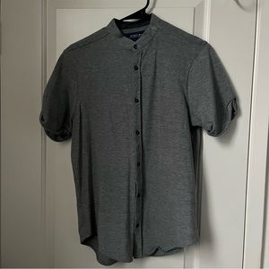 Zara Band Collar Shirt